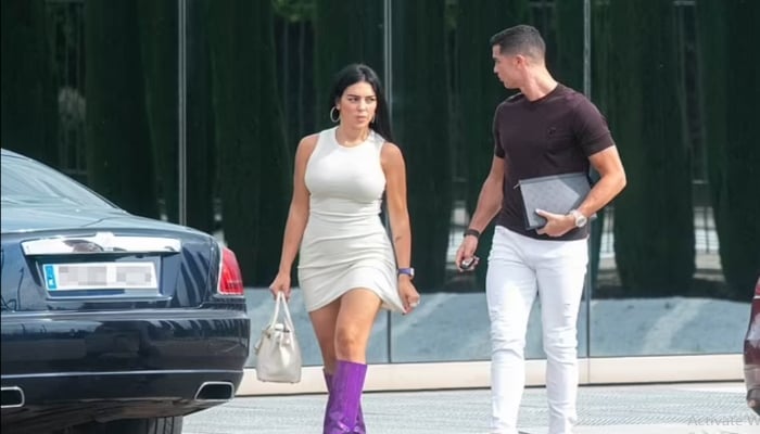 Georgina Rodriguez, Cristiano Ronaldo serve major couple goals as they step out in Madrid