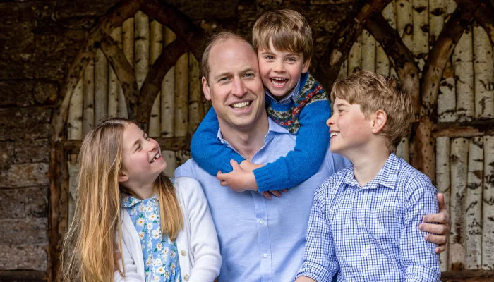 Prince William matches with his children for Father’s Day portrait