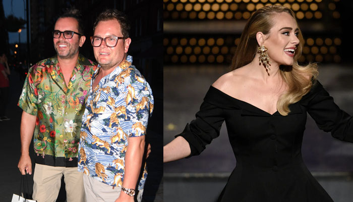 Alan claimed that he had “gotten” Adele, whose home they got married in California in 2018