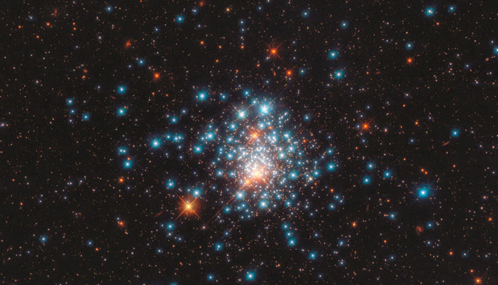 Many colourful stars are packed close together in this image of the globular cluster NGC 1805, taken by the ESA Hubble Space Telescope. — Nasa/File