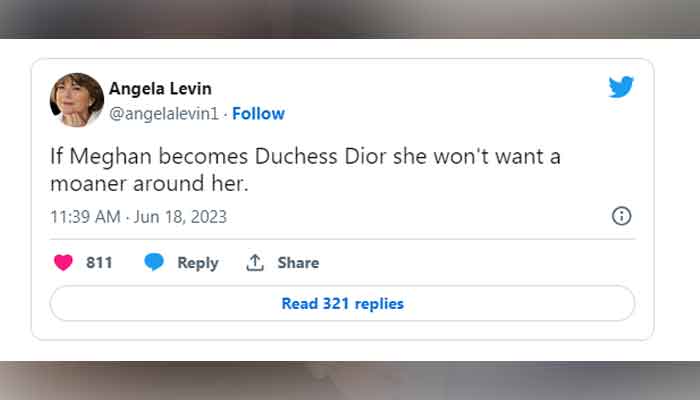 Angela Levin shares her opinion on Meghan Markles likely deal with Dior