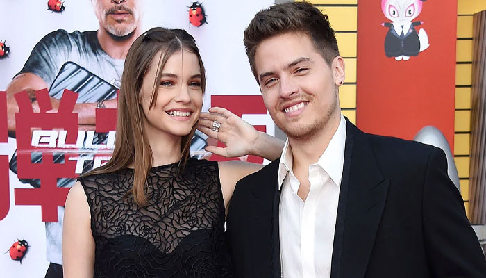 Dylan Sprouse strikes funny poses in first post with fiancée Barbara Palvin