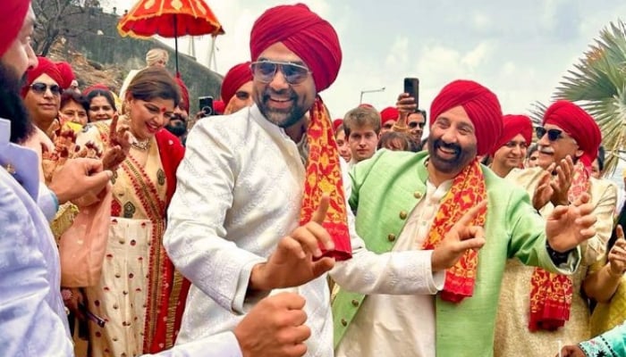Sunny Deols son Karan Deol tied the knot with Drisha Acharya on June 18