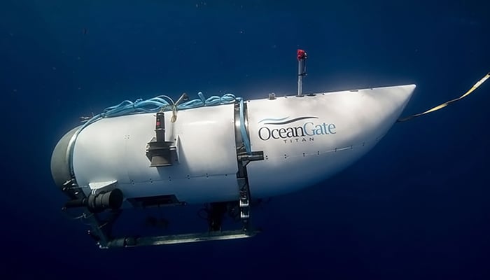 The OceanGate Expeditions submersible. — OceanGate Expeditions