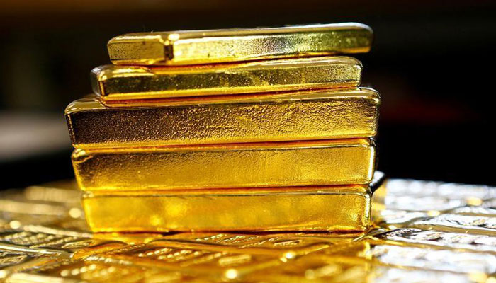 Gold bars are seen at the Austrian Gold and Silver Separating Plant Oegussa in Vienna, Austria, March 18, 2016. — Reuters