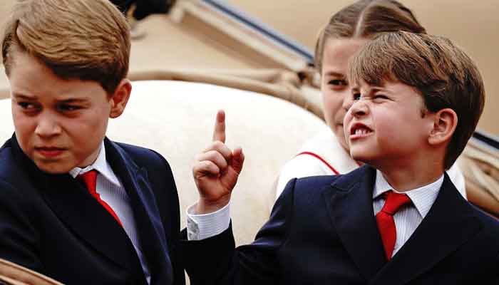 Prince Louis looks more sensible than his father William was as child