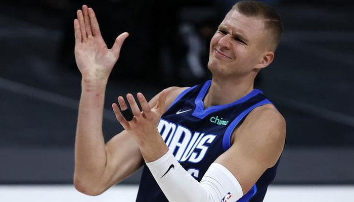 Kristaps Porzingis likely to join Celtics in offseason shake-up. AFP/File