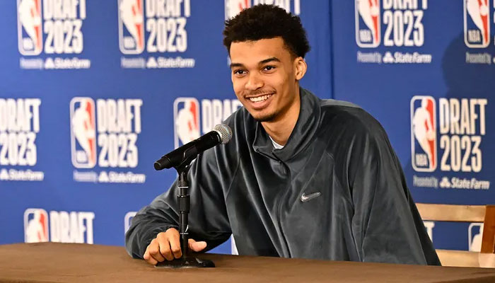 Victor Wembanyama, the 19-year-old French basketball prodigy. foxnews.com/