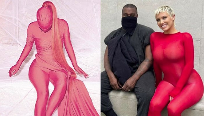 Bianca Censori copying Kim Kardashian to make Kanye West forget about his ex