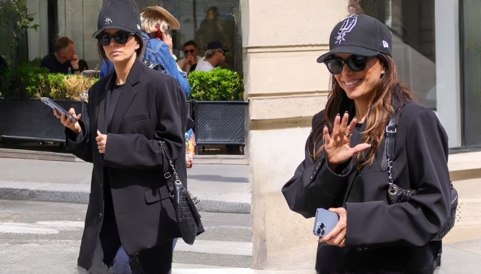 Eva Longoria makes stylish appearance as she steps out in Paris