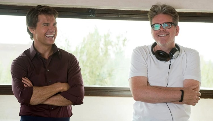Director Christopher McQuarrie and Tom Cruise met 16 years agao for the first time