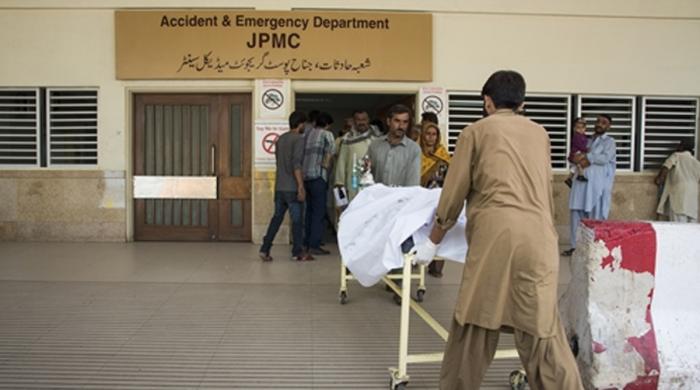 No case registered against culprits who left woman's body at JPMC