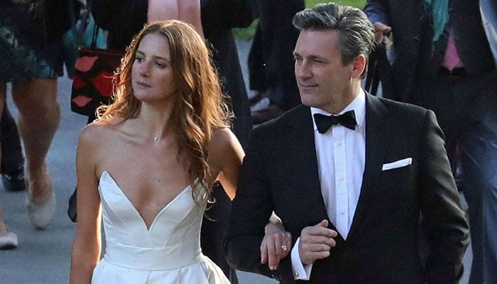 Jon Hamm and Anna Osceola were co-stars in the Mad Men