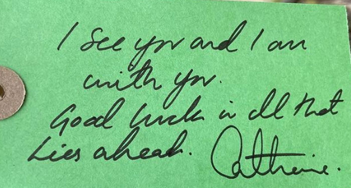 Kate Middleton opens new charity with a personal handwritten message