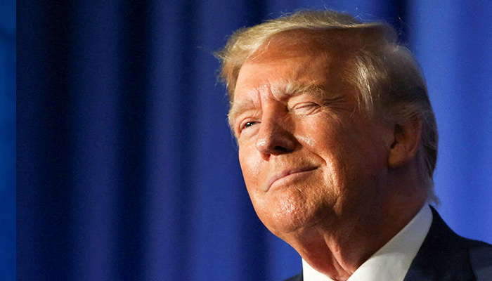 Former U.S. President and Republican presidential candidate Donald Trump speaks at the New Hampshire Federation of Republican Women Lilac Luncheon in Concord, New Hampshire, U.S., June 27, 2023. — Reuters