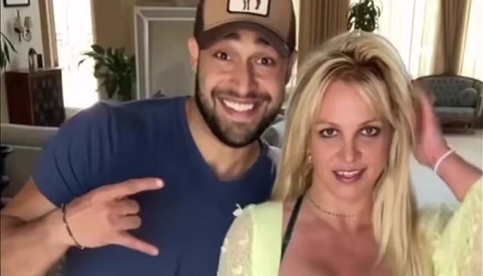 Britney Spears’ husband makes appearance in new video