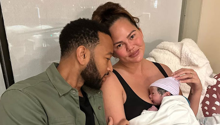 Chrissy Teigen and John Legend reveal birth of baby boy via surrogate