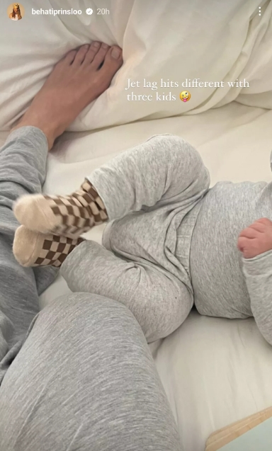 Adam Levine and Behati Prinsloo unveil their babys Parisian experience