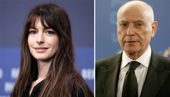 Anne Hathaway tugs at heartstrings with Alan Arkin tribute