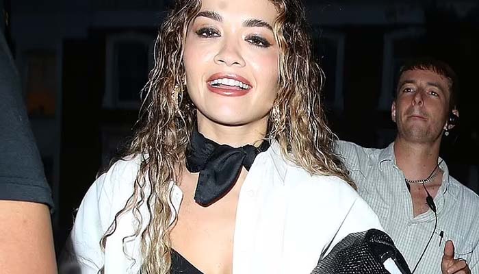 Rita Ora stuns in black lace for new photoshoot