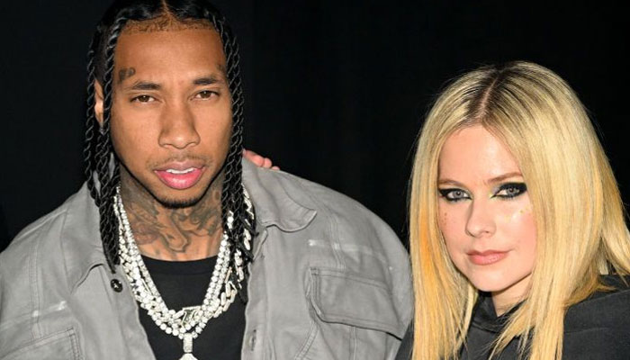 Avril Lavigne and Tyga have a friendly reunion in Vegas following split