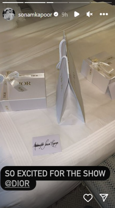 Sonam Kapoor receives invite to Diors Autumn-Winter show in Paris