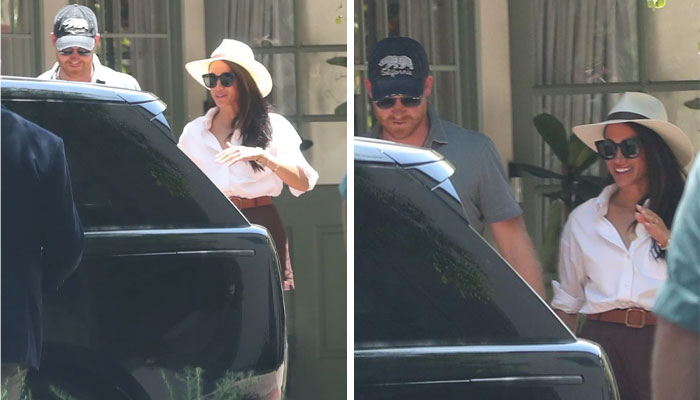 Prince Harry and Meghan Markle step out all smiles amid business setbacks