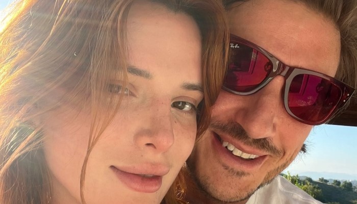 Bella Thorne and fiancé Mark Emms enjoy romantic date night in Italy