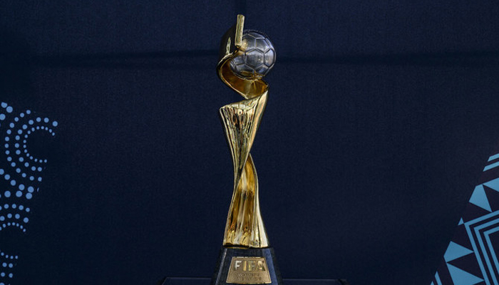 The FIFA Women’s World Cup trophy. — AFP/File