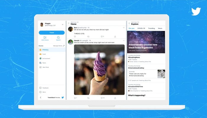 Twitter introduces upgraded TweetDeck, requiring verification after 30 days. — Twitter