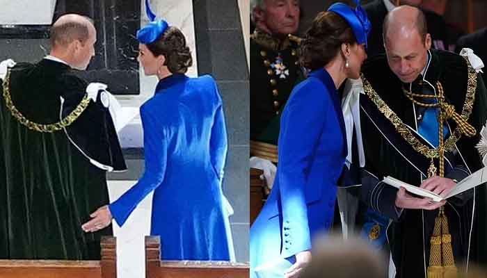 Prince William, Kate Middleton indulge in PDA during King Charles Scottish coronation