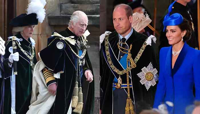 Prince William, Kate Middleton indulge in PDA during King Charles Scottish coronation