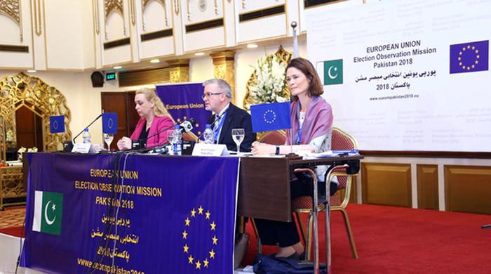EU polls observers see no signs of general elections in Pakistan this year