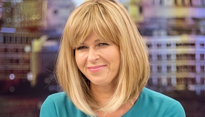 Kate Garraway left stunned as her phone starts playing music on live Good Morning Britain