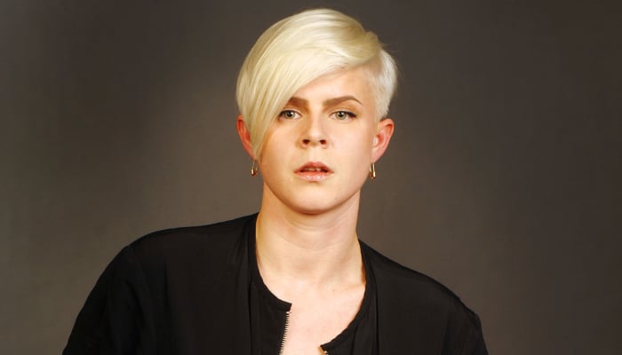 Swedish pop icon Robyn embraces motherhood with the arrival of a baby boy  CREDIT: GIE KNAEPS/GETTY