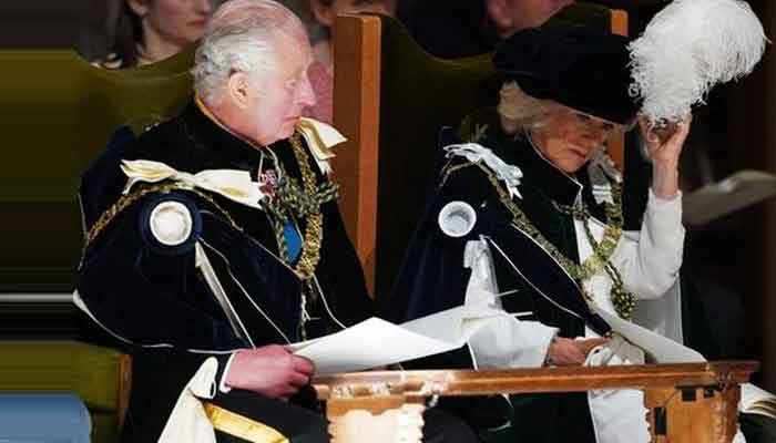 King Charles appeared impatient at Scottish coronation