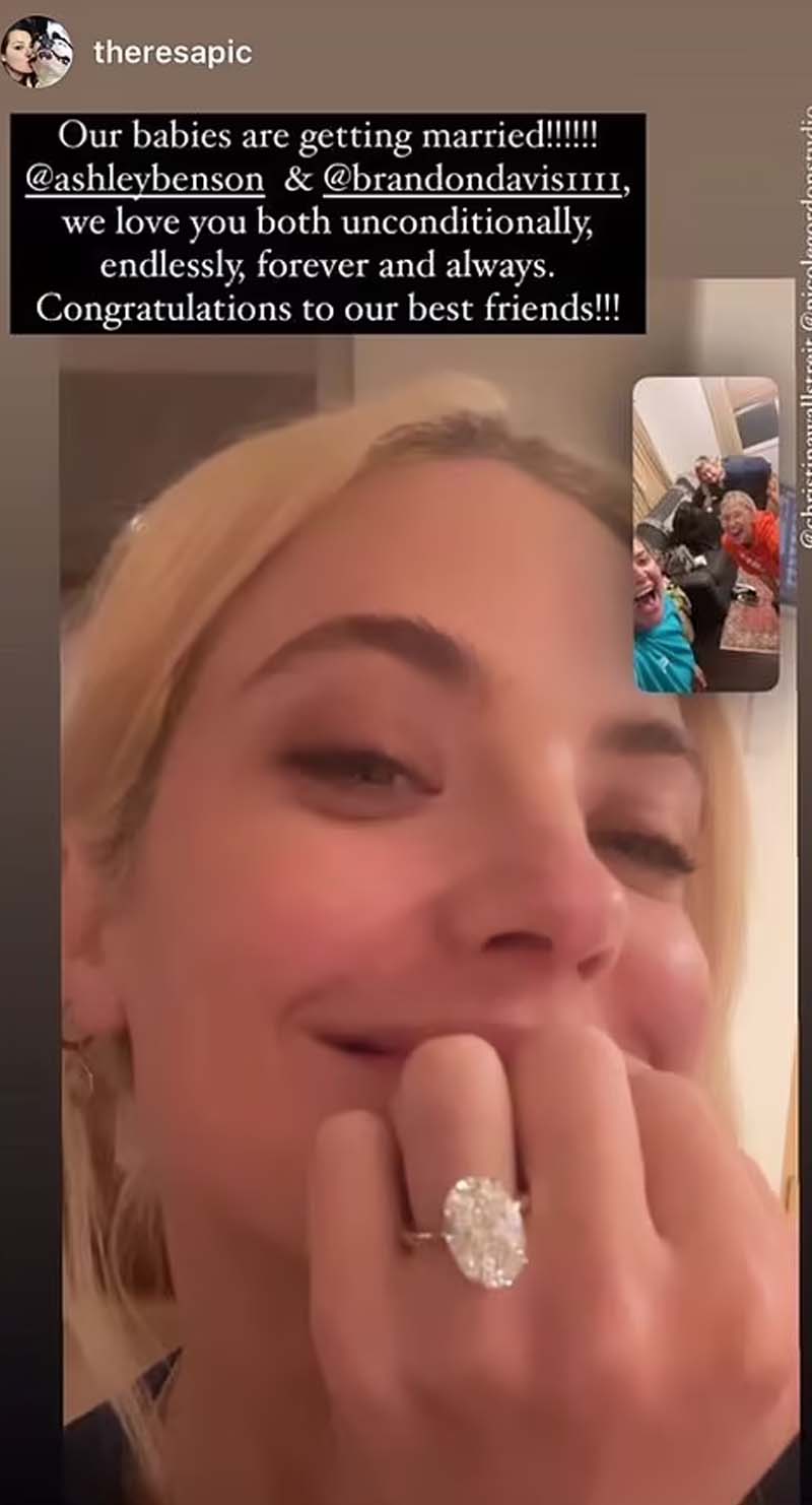 ‘Pretty Little Liars’ star Ashley Benson is engaged