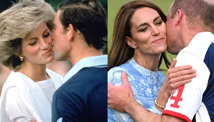 Kate Middleton, Prince William recreate Princess Diana, King Charles iconic kiss