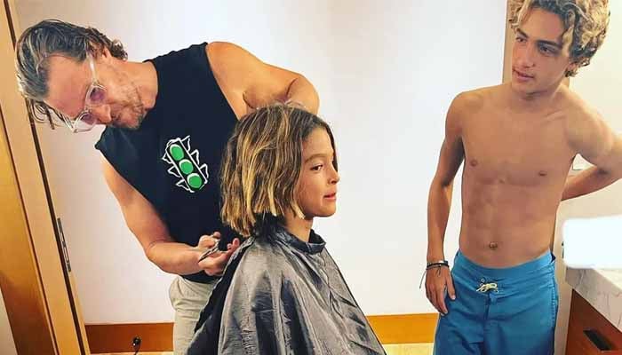 Levi Alves McConaughey was allowed to join the social media app as a 15th-birthday gift
