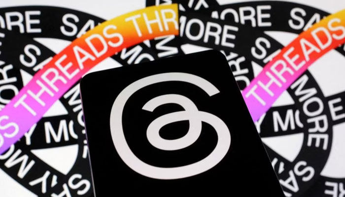 Metas Threads app logo is seen in this illustration taken July 4, 2023. — Reuters