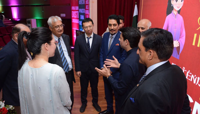 Special Assistant to Prime Minister on Interior Jawad Sohrab Malik attends event of screening of a short documentary on July 11, 2023. — Provided by the reporter