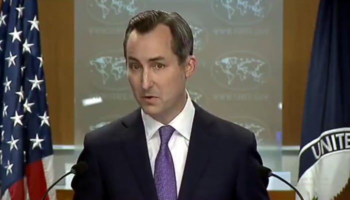 State Department spokesperson Matthew Miller. — State Dept website