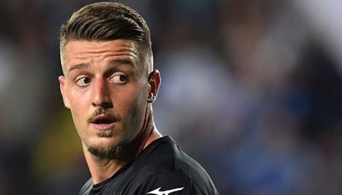 Football Football - Serie A - Empoli vs Lazio - Lazio's Sergej Milinkovic-Savic during the match at Stadio Carlo Castellani, Empoli, Italy - June 3, 2023.- Reuters