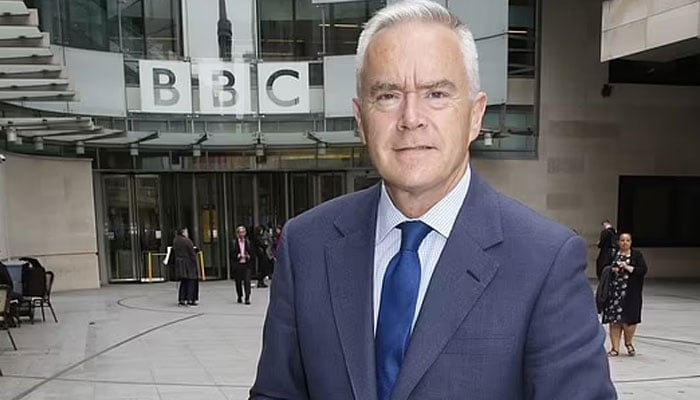 Hugh Edwards, a well known and widely respected BBC presenter. daily Mail