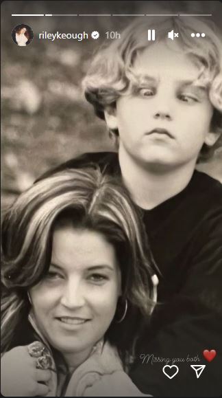 Riley Keough shares bittersweet photo of late mom and brother: Missing you both