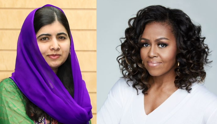 Michelle Obama thanks Malala Yousafzai for inspiring ‘girls around the world’: Watch