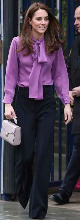 Kate Middleton commits fashion blunder as she wears stunning blouse back to front
