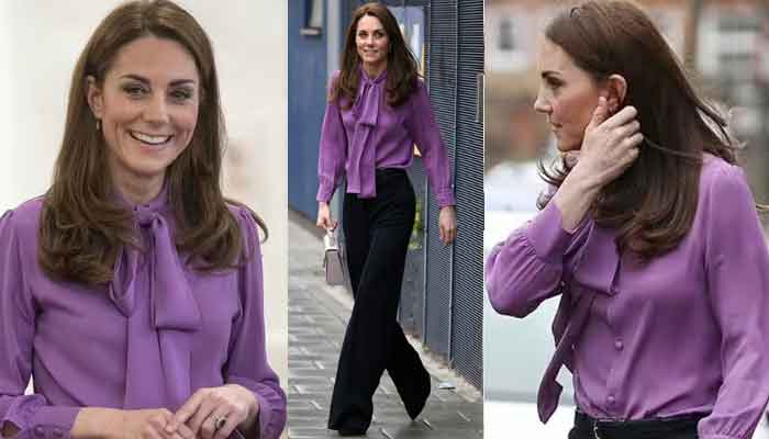 Kate Middleton commits fashion blunder as she wears stunning blouse back to front