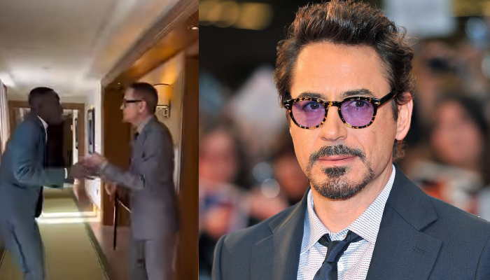 Robert Downey Jr fans react to Khaby Lame fun video for Oppenheimer premiere: Watch