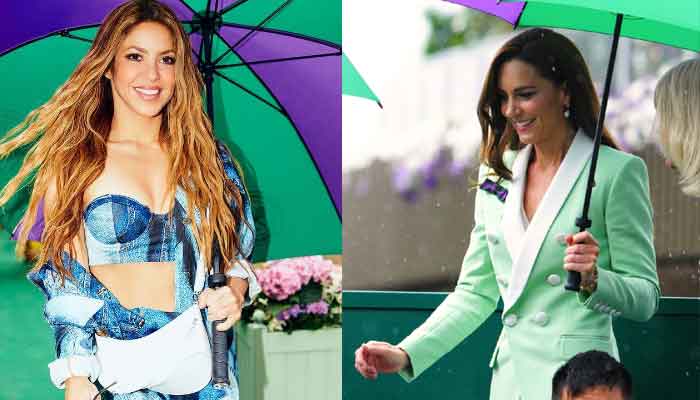 Shakira copies Kate Middletons Wimbledon style to excite admirers